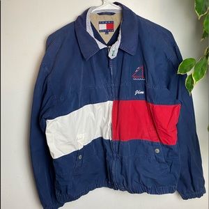 Tommy Hilfiger colored schemed jacket